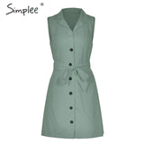 Elegant Short Women Blazer Dress