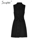 Elegant Short Women Blazer Dress