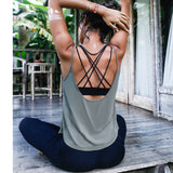 Backless Sports Tank Tops