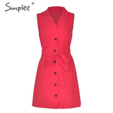 Elegant Short Women Blazer Dress