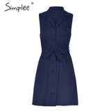 Elegant Short Women Blazer Dress