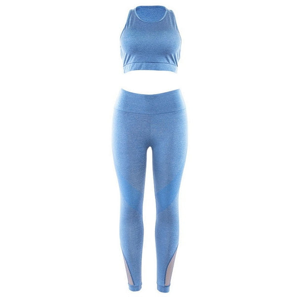 Vertvie Women Seamless Yoga Set